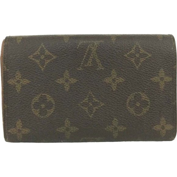 596141S Louis Vuitton Wallet Porte Monnaie Billets Tresor Brown Monogram - Picture 2 of 9